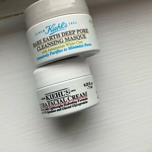 Kiehl’s Rare Earth Clay Mask Facial Cream Bundle